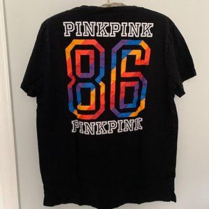 Black, Victoria's Secret, "Pink" Tee